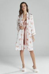 Saten Emprime Gecelik & Sabahlık Takım thumbnail 1