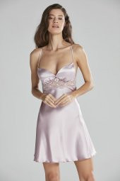 Saten Emprime Gecelik & Sabahlık Takım thumbnail 4