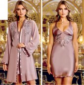 SATEN GECELİK SABAHLIK TAKIM thumbnail 2