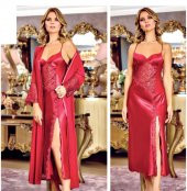 SATEN GECELİK SABAHLIK TAKIM thumbnail 2