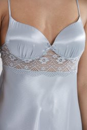 Saten Emprime Gecelik & Sabahlık Takım - 6