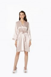 Saten Brıde Sabahlık thumbnail 1