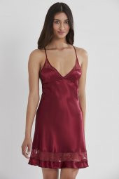 Saten Dantelli Gecelik & Sabahlık Takım thumbnail 4