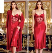 SATEN GECELİK SABAHLIK TAKIM thumbnail 2