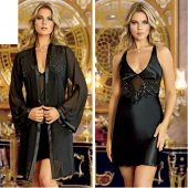 SATEN GECELİK SABAHLIK TAKIM thumbnail 2