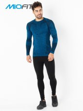 MioFit Erkek Active Sportive Uzun Kollu Dikişsiz Spor Tişört - 3