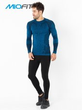 MioFit Erkek Active Sportive Uzun Kollu Dikişsiz Spor Tişört - 4