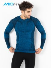 MioFit Erkek Active Sportive Uzun Kollu Dikişsiz Spor Tişört - 5