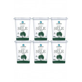 Marmarabirlk 800 Gr.x 6 Adet. (XS) 321-350 Tane Adeti .Kuru Sele Siyah Zeytin Hazır Kap - 1