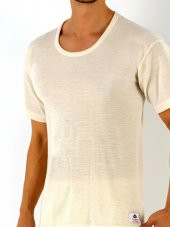 Kısa Kol Yün Fanila thumbnail 4