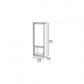 Denko Matia 100 cm MDF Banyo Dolabı Takımı - 4