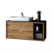 DENKO Matia 100 cm MDF Banyo Dolabı Alt Modülü - 1