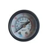 Manometre Arkadan Çıkışlı Kuru Tip Q50 - 0 - 12 Bar 1/4 thumbnail 3