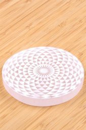 Sahi Aksesuar Selenit Doğal Taş Lazer İşlemeli Parça 10 cm - 1