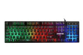 Oyuncu Klavye Mouse MousePad Seti Marvel Spiderman Örümcek Adam Gökkuşağı Aydınlatmalı Lisanslı MV-144-SM - 3