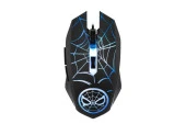 Oyuncu Klavye Mouse MousePad Seti Marvel Spiderman Örümcek Adam Gökkuşağı Aydınlatmalı Lisanslı MV-144-SM - 5