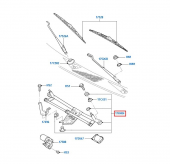 Ford Transit V-184 Ön Cam Silecek Mekanizma İç Kolu Tertibatı - 3