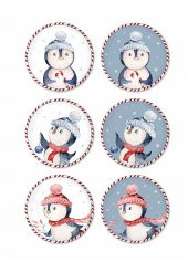 The Mia Penguin Pasta Tabağı 6 Lı Set 19 cm - 1