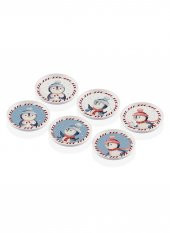 The Mia Penguin Çerezlik 6 Parça 10 cm - 2