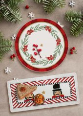 The Mia Nutcracker Dikdörtgen Servis 35 x 16 cm - 3
