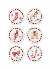 The Mia Globe Çerezlik 6 Parça 10 cm thumbnail 1