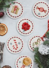 The Mia Globe Çerezlik 6 Parça 10 cm thumbnail 4