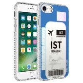 Apple iPhone SE 2022 Kılıf Airbag Kenarlı Renkli Desenli Elegans thumbnail 4