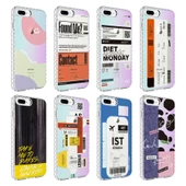 Apple iPhone 7 Plus Kılıf Airbag Kenarlı Renkli Desenli Elegans thumbnail 10