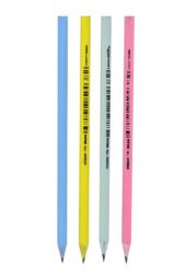 Kurşun Kalem 4 Renk Üçgen Pastel Silka Ocean Üçgen Pastel Kurşun Kalem 1 Paket - 1
