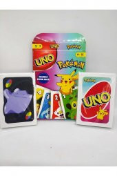 Pokemon Temalı Uno Oyun Kartları 108 Kart - 1