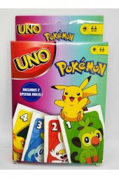 Pokemon Temalı Uno Oyun Kartları 108 Kart - 3