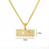 Boss Patron Thug Life Hip Hop Unisex Kolye Zinciri - 3