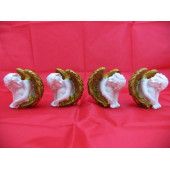 HEDİYELİK › KARIŞIK › Melek Figürler-QQC 4LÜ OTURAN MELEK>>7.5X6X6.8 CM. - 1