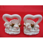 HEDİYELİK › KARIŞIK › Melek Figürler-QQC 2Lİ MELEK T-LIGHT>>7.5X9.5X8 CM. - 1