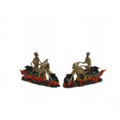 HEDİYELİK › KARIŞIK › İskelet Biblo QQC>>QQC 2Lİ MOTORLU İSKELET-16*5,5*10,5 CM. - 1