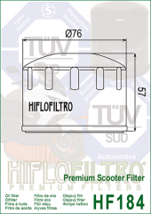 Hf184 2003-2014 Piaggio Beverly 500 Hıflo Yağ Filtresi - 1
