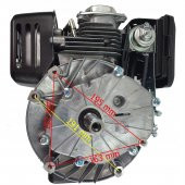 Rato RV170S Çim Biçme Makinası Motoru 6 Hp - 3