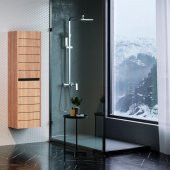 Orka Ricato 80 cm MDF MorganaKiraz Banyo Dolabı Takımı Boy Dolabı - 3
