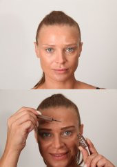 IMPLALA Kaş Pudrası - Eyebrow POWDER No: 3 HAZEL NUT - 3