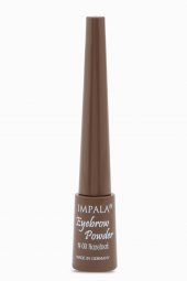 IMPLALA Kaş Pudrası - Eyebrow POWDER No: 3 HAZEL NUT - 1