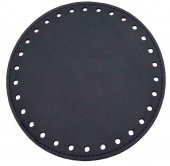 Angel Çanta Aksesuar Lacivert Renk 16 Cm Yuvarlak Taban Plaka - 1