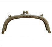 Angel Çanta Aksesuar 16 Cm Plastik Cüzdan Klipsi Haki - 1