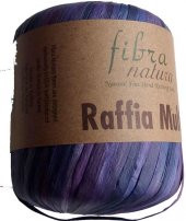 Angel Çanta Aksesuar Himalaya Rafya, Ebruli Mor Renk - 1