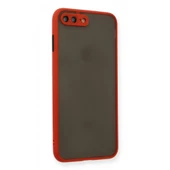 FitCase iPhone 7 Plus / 8 Plus Kılıf Montrea Silikon Arka Kapak - 3