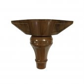 Şahin Lükens Ayak Mobilya Koltuk Ayağı 14-17 cm Ayarlı Ceviz - 1