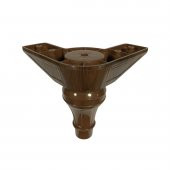 Şahin Lükens Ayak Mobilya Koltuk Ayağı 14-17 cm Ayarlı Ceviz - 4