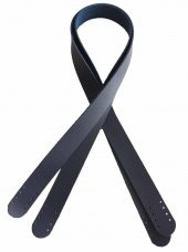 Angel Çanta Aksesuar 80X2.4 Cm, Tek Kat Suni Deri Lacivert Renk Çift Sap - 1