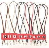 Angel Çanta Aksesuar Spagetti Model Çanta Sapı Taba Renk Gümüş Metal thumbnail 3