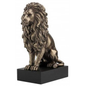 HEDİYELİK › VERONESE BİBLOLAR › Wise Hayvanlar Alemi-STAND ÜSTÜNDE ASLAN-22,5*16*9,5 CM. - 1