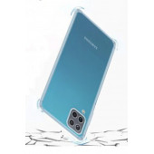 Samsung Galaxy A22 4G Şeffaf Tıpalı Yumuşak Slikon Kılıf - 3